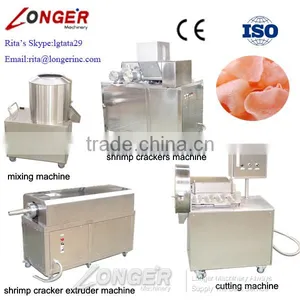 CE Approved Stainless Steel Prawn Cracker Extruder/Making Machine thumbnail-1