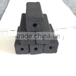 Type 4*4cm Sawdust Briquette Charcoal Smokeless thumbnail-1