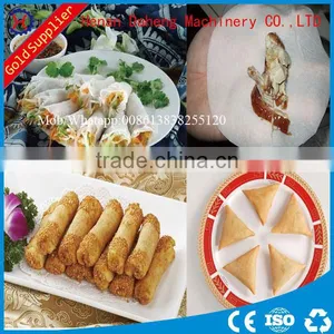 Lumpia Wrapper/ Samosa Sheet Pastry Making Machine for Sale thumbnail-3