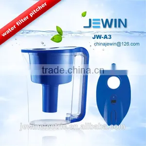 Large Capacity Portable Plastic Mini Water Filter Pitcher Easy Clean and Use thumbnail-1