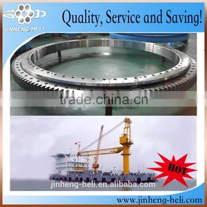 Shipyard Cranes 13 Series Crossed Roller Bearings Three Row Roller Slewing Bearing thumbnail-2