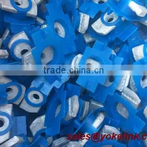 Galvanized Channel Nut With Plastic Wing For Solar Mounting System M8,M10,M12 thumbnail-1