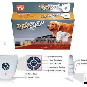 Ultrasonic Dog Anti Stop Barking Control Collar Vibrate Trainner Device thumbnail-1