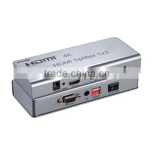 New Arrival 1x2 VOXLINK 4K HDMI Splitter UL For HDMI 1.4,HDCP1.4 ,4K,IR Extension, EDID Management, RS232 thumbnail-1