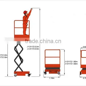 Customized Scissor Aerial Work Platform thumbnail-4