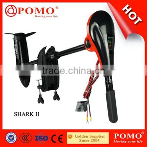 Shark 32lbs 32 Pound Thrust 8 Speed Electric Trolling Motor Electric Outboard Motor for Sale thumbnail-1