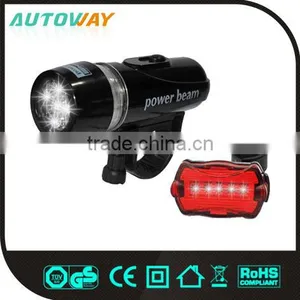 5 LEDs Bicycle Light Set thumbnail-1