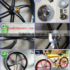 CDH Magnesium Alloy Bicycle Wheel for Sale/ Mag Wheels for Complete Bike thumbnail-2