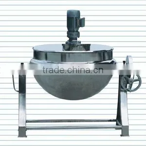 Tilting Stainless Steel Jacket Steam Cooking Pot thumbnail-1