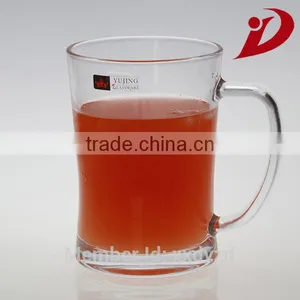 Fancy Color Glass Cup With Clear Stem thumbnail-1