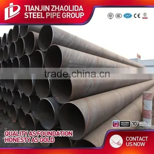 China Origin SSAW Carbon Steel Sprial Pipe and Black Steel Spiral Pipe thumbnail-3