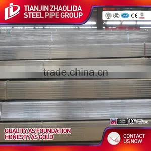 Q195 Q235 Q345 Material Welded Square Hollow Galvanized Steel Tube With CE Certificate thumbnail-6