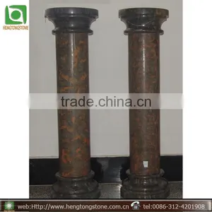 Mixed Color Marble Roman Pillars For Sale thumbnail-1