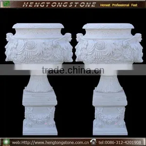 Garden Natural Stone Angel Flower Pots thumbnail-3