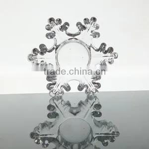 Home Decoration Star Shaped Glass Candle Holder,tea Light Glass Candle Holder thumbnail-1