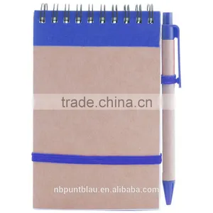 Recycled Ecofriendly Block-notes With Ballpen 65pages thumbnail-2