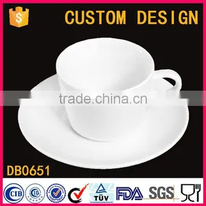 Custom Espresso Cup and Saucer, Ceramic Coffee Cup thumbnail-4