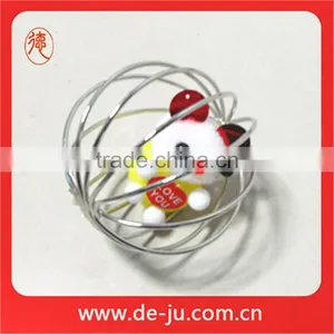 Stainless Steel Ball Rolling Groud Mini Pet Toy thumbnail-1