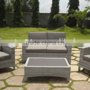 Oudoor Flat PE Rattan Sofa Set thumbnail-1
