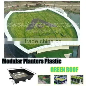 Green Roof System SL-X5015, Green Roof Garden Planter SOL Roof Garden Supplies thumbnail-2