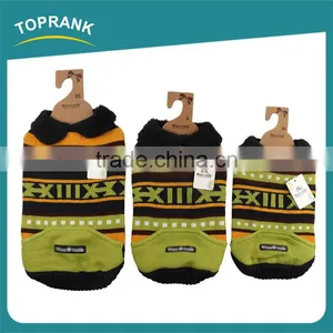 Fashion Design Green Letter Knitted Dog Sweater Winter Pet Clothes thumbnail-3