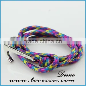 Fashion Jewelry Bracelet Mens Navy Nautical Rope Anchor Bracelet thumbnail-3