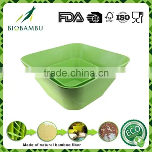 Corn Starch Custom High Quality Bamboo Fiber Bowl Set thumbnail-2