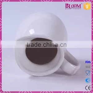 High Quality Custom White Glaze Ceramic Water Jug thumbnail-5
