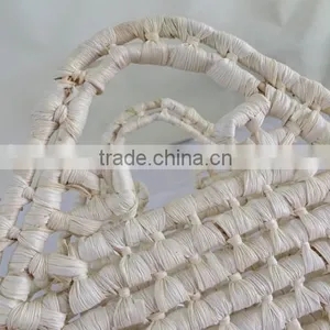 Wholesale Corn Husk Cheap Handmade Natural Straw Bag thumbnail-4