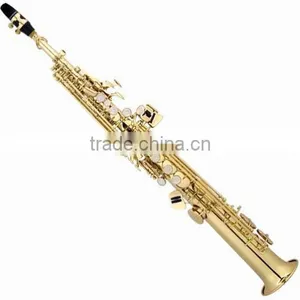 Soprano Saxophone, Straight Soprano Sax,Chinese Sporano Saxophone Wood Wind Instrument thumbnail-1