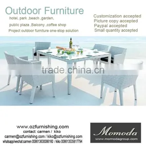 9013 New Design Garden Furniture Garden Dining Set , Water Proof Modern 6 People Table and Chairs thumbnail-1