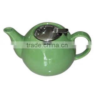 2015 OEM Latest Design Color Ceramic Tea Pot thumbnail-3