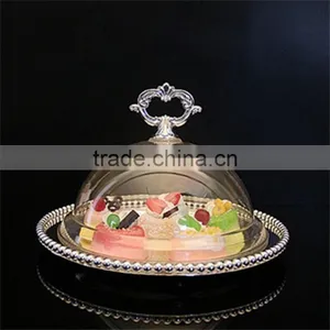 Transparent Small Plastic Cake Dome Wholesale Acrylic Cake Dome thumbnail-1