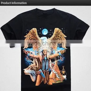 100% Cotton Tee Shirt/sublimation Cotton t Shirt, OEM Clothing/full Print t Shirt Sublimation t Shirt for Men thumbnail-3