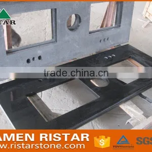 Top Quality Shanxi Black Absolute Black Granite Kitchen Counter Top thumbnail-1
