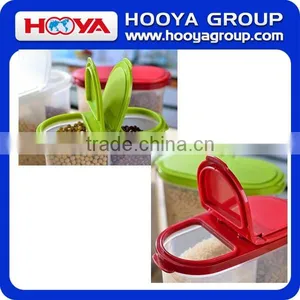Plastic Storage Cereal Containers Transparent Sealed Tank Food Storage Cans Dumping of Dried Fruit Snacks Flour Cereal thumbnail-2
