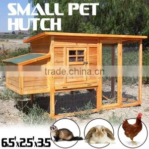 Wooden Chicken Rabbit Pet House thumbnail-1