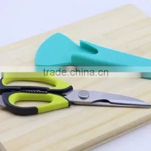 Stainless Steel Heavy Duty Checkered Chef Multifunction Kitchen Scissors thumbnail-1
