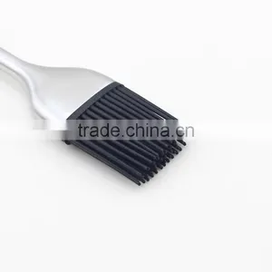Silicone Basting And Pastry Brush With Stainless Steel Handle And Hanging Ring thumbnail-2