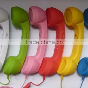 Anti-radiation Bling Retro Cellphone Handset for Iphone and Smartphone thumbnail-4