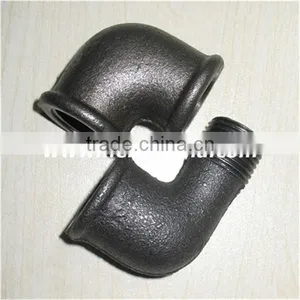 Black BS Standard Malleable Cast Iron Pipe Fittings With Superior Quality thumbnail-1
