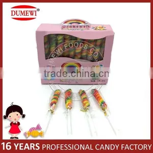 Fruit Flavor Handmade Twisty Colorful Lollipops thumbnail-1