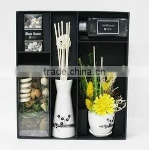 2013 Top Sale Ceramic Vase Reed Diffuser,natural Flower Aroma Reed Diffuser thumbnail-1