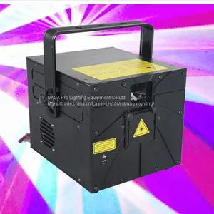 Club Light 2000MW RGB Full Color Animation Beam Party Laser DJ Lighting thumbnail-1