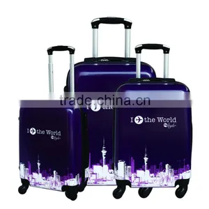 Black pc Luggage Sets for Traveling thumbnail-1