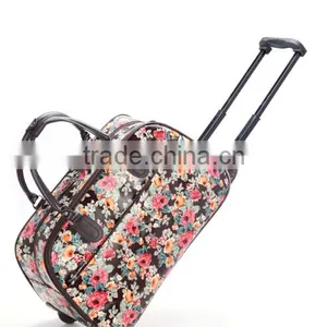 Printing Trolley Travel Bag With Durable Wheels thumbnail-4