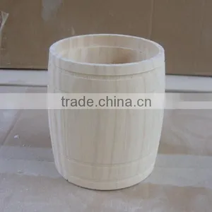 Single Pine Wood Wine Box thumbnail-1
