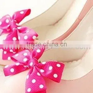MSD Polka do Ribbon Bow for Shoes/clothing Decoration thumbnail-1