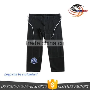 Custom Embroidery Patches Japanese Kimono Uniform 100% Cotton Pearl Weave Fabric With Embroidery and Woven Patches Bjj gi thumbnail-6