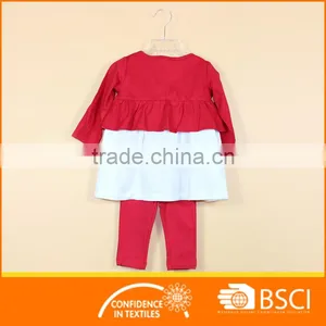 Newborn 3 Pcs Kids Outfits Cape+Shirt+ Legging Baby Girl Clothes Sets thumbnail-2
